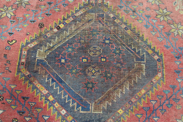 Antique Persian Qashqai Rug Circa 1900