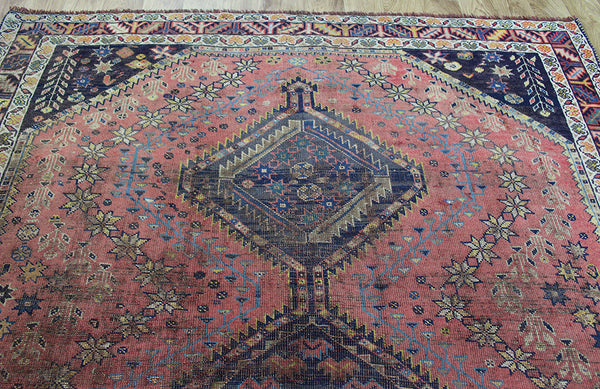 Antique Persian Qashqai Rug Circa 1900