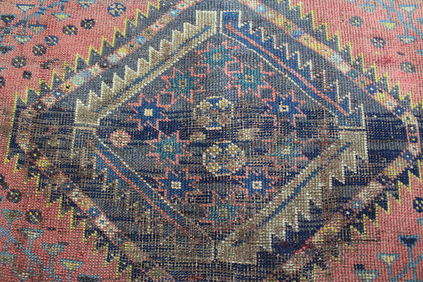 Antique Persian Qashqai Rug Circa 1900