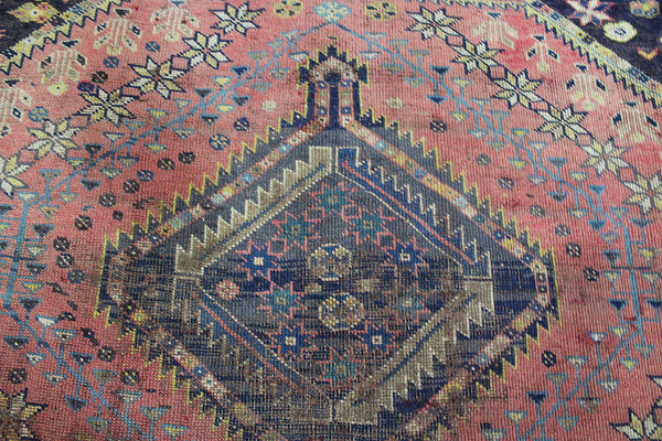 Antique Persian Qashqai Rug Circa 1900