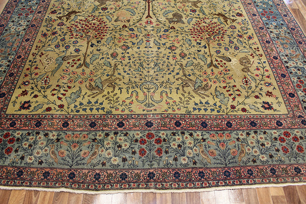 Antique Persian Tabriz carpet Circa 1880