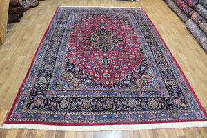 FINE HANDMADE PERSIAN MASHAD CARPET, FLORAL DESIGN 300 X 200 CM