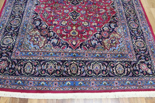 FINE HANDMADE PERSIAN MASHAD CARPET, FLORAL DESIGN 300 X 200 CM