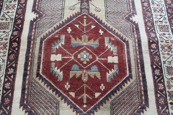Old Handmade Persian Karajeh Runner 315 x 115 cm