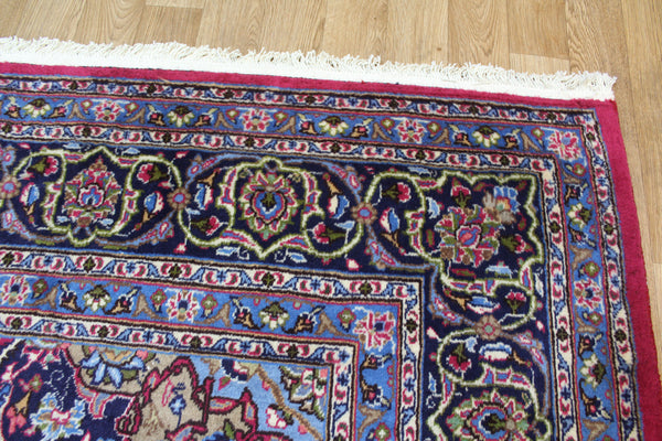 FINE HANDMADE PERSIAN MASHAD CARPET, FLORAL DESIGN 300 X 200 CM