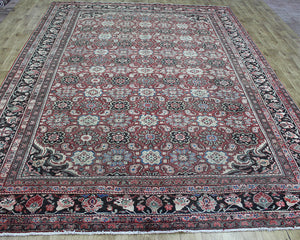 Antique Persian Mahal carpet Circa 1900