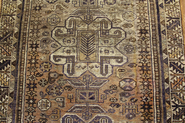 Antique Persian Shiraz Qashqai runner 270 x 115 cm